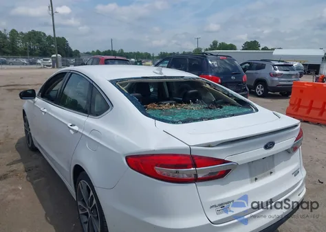 2020 Ford Fusion Titanium from USA, damaged, VIN 3FA6P0D94LR117072